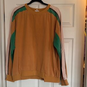 Easel color block long sleeve
